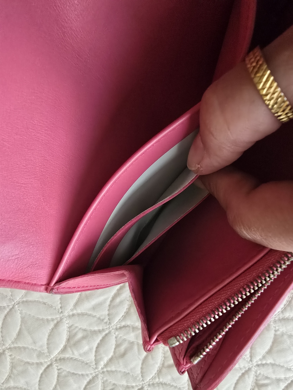 Louis Vuitton Pink Patent Monogram Continental Wallet - Picture 11 of 14